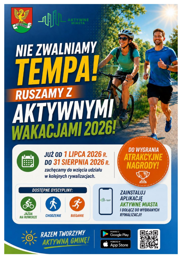 Nie zwalniamy tempa - plakat
